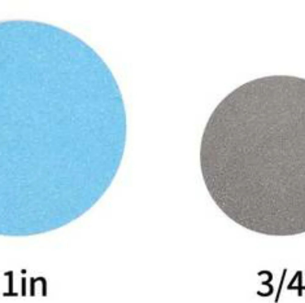 3/4 Inch Round Permanent Color-Code Dot Stickers Black Color Coding Circle Dot
